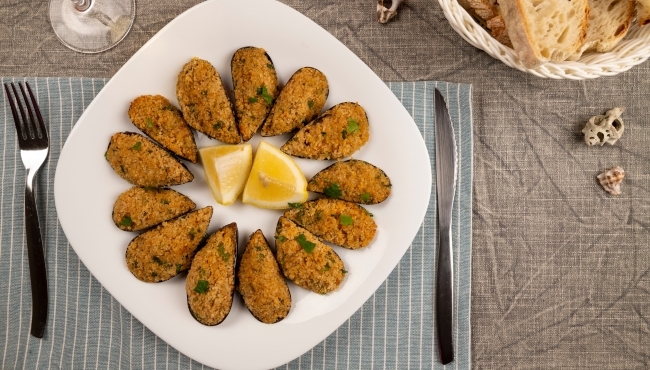 Menu gourmet a base di pesce per due persone (valido solo Ven, Sab e Dom, compreso il 2 Giugno)